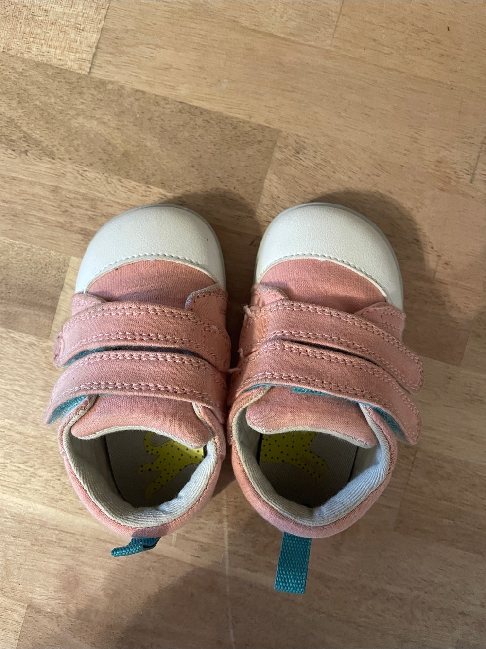 Toddler Pink Velcro Walker Shoes for Everyday Play